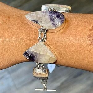 Opalized Fluorite Bracelet 7”- 8”